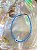 Pulseira Olho Grego 2mm com Cristal - Imagem 2