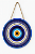 Mandala Olho Grego Azul Escuro 16cm - Imagem 1