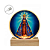 Luminária Nossa Senhora Aparecida 12cm Base Madeira - Imagem 1