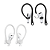 Fixador Suporte de Orelha Anti-Queda para Fone AirPods Cor:Preto - Imagem 2