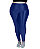 Calça Plus size Poliamida 3D Cintura Alta - Imagem 8