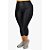 Calça Corsario poliamida 3d plus size - Imagem 1