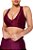 Tops Decotado Bojo Removivel Poliamida 3D Fitness - Imagem 1