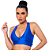Tops Decotado Bojo Removivel Poliamida 3D Fitness - Imagem 6