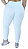 Calça Legging Plus Size Branca Forrada/ Flanelada Feminina Grossa - Imagem 1