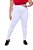 Calça Legging Plus Size Branca Forrada/ Flanelada Feminina Grossa - Imagem 3