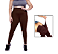 Calça Legging Plus Size Forrada/ Flanelada Feminina Grossa - Imagem 6