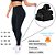 Calça Legging Forrada/ Flanelada Feminina Grossa Térmica - Imagem 3