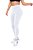 Calça legging Branca / Suplex Flanelada inverno - Imagem 2