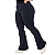 Calça Flare Plus Size/Cos Alto Poliéster - Imagem 1