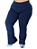 Calça Flare Plus Size/Cos Alto Poliéster - Imagem 2