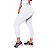 Kit 2 Calça Corsario Poliamida Plus Size Ótima Compressão Cero Transparência Cos Alto - Imagem 7