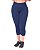 Kit 2 Calça Corsario Poliamida Plus Size Ótima Compressão Cero Transparência Cos Alto - Imagem 4