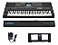 Teclado Arranjador Yamaha PSR-E473 61 Teclas Sensitivas Preto * - Imagem 1
