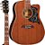 Violão Eletroacústico Michael Galaxy VM925DTC MH Cutaway Aço Mahogany - Imagem 2