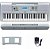 Teclado Arranjador Yamaha YPT-370 61 teclas Prata * - Imagem 1