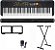 Kit Teclado Musical Yamaha PSR-F52 61 teclas - Imagem 1