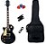 Kit Guitarra Les Paul Strinberg LPS230 Preta LH Canhoto - Imagem 1