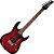 Guitarra Ibanez Gio GRX70QA TRB Transparent Red Burst - Imagem 2
