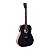 Violão Rozini Eletroacústico Aço Folk Black Top RX335 EQ.F.M - Imagem 1