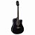 Violão Eletroacústico Aço GIANNINI GDC-1 CEQ Satin Black * - Imagem 1