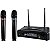 Microfones Skp Pro Audio Uhf-300d Dinâmico Cardioide Preto - Imagem 1