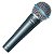 Microfone Shure Beta 58A dinâmico supercardióide azul/prata - Imagem 1