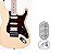 Guitarra Michael Strato Com Efeitos GMS250 CR Cream - Imagem 3