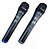 Microfone Sem Fio Duplo MB102 Boxx Uhf 200 Canais - Imagem 2