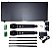 Microfone Sem Fio Duplo Boxx MB302 Uhf Canais Multifrequência - Imagem 3