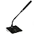 Microfone De Mesa Gooseneck Tsi Msf 445 B 45cm Base Acrílica - Imagem 1