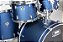 Bateria Acustica D One Rocket DR22 BSS Blue Satin Sparkle - Imagem 2
