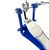 Pedal Duplo X-Pro Action PD DBL ACT Azul P/ Bumbo Bateria - Imagem 3