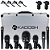 Microfone Para Bateria Kadosh K-8 Slim Com 8 Peças E Maleta Cor Preto - Imagem 3