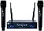 Microfone Custom Sound Sem Fio - Cw-60 Preto - Imagem 1