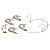 Microfone Headset Omnidirecional Samson DE10x Bege - Imagem 3