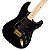 Guitarra Michael Stratocaster GMS425 ABK All Black - Imagem 3