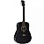Víolão Vogga Elétrico Folk VCK380 BK Preto - Imagem 1