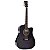 Violão Vogga Elétrico Aço Folk VCK370 BMF Black Maple Flamed - Imagem 1