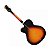 Violão Eletroacústico Takamine GJ72CE Jumbo Brown Sunburst – Qualidade e Elegância Premium - Imagem 2