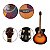 Violão Takamine Eletroacustico GJ72CE Jumbo Pré TK-40 Brown Sunburst - Imagem 5