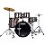 Bateria Acustica Onix Smart 22 By Nagano Completa Deep Silver - Imagem 1