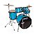 Bateria Acustica Onix Skinny By Nagano 20" Baby blue - Imagem 3