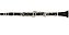 Clarinete Eagle 17 Chaves Niqueladas CL04N Preto - Imagem 1
