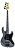 Contrabaixo Passivo Tagima 4c Escala Escura Tw-73 Metallic Deep Silver - Imagem 2