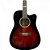 Violão Eletroacustico Giannini GF-1D CEQ Brown Red Burst * - Imagem 3