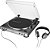 Toca-discos Audio-technica At-lp60xhp Cinza E Fone Ath-250av - Imagem 1