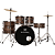 Bateria Michael Trinity Dmt322 Bumbo 22'' Matte Oaky (MDK) - Imagem 1