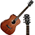 Violão Cort AF510ME Open Pore Mahogany - Elegância e Som Premium - Imagem 4