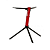 Estante Suporte Teclado Stay Compact  Vermelho C/ Capa - Imagem 3